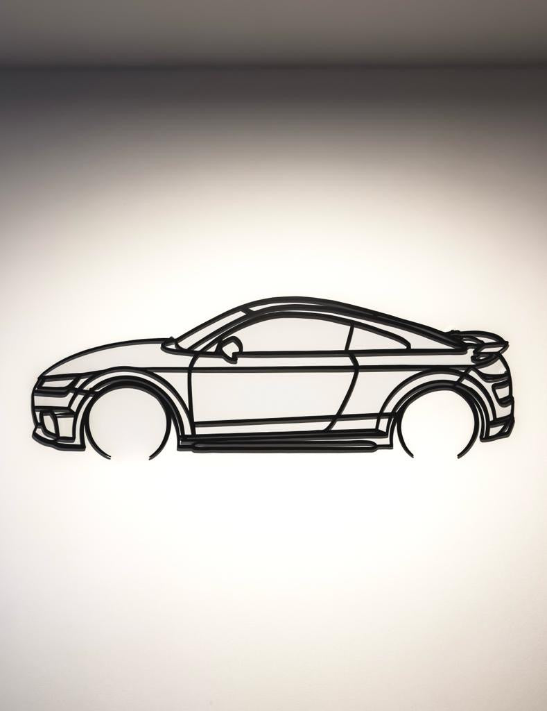 CarSilhouette Individuell - Dein Auto aus Metall